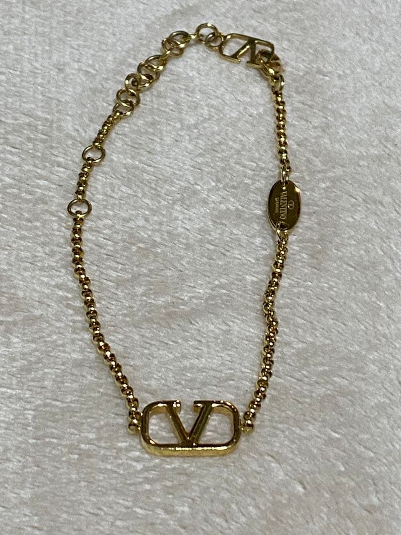 VALENTINO Vロゴ シグネチャーメタルブレスレット