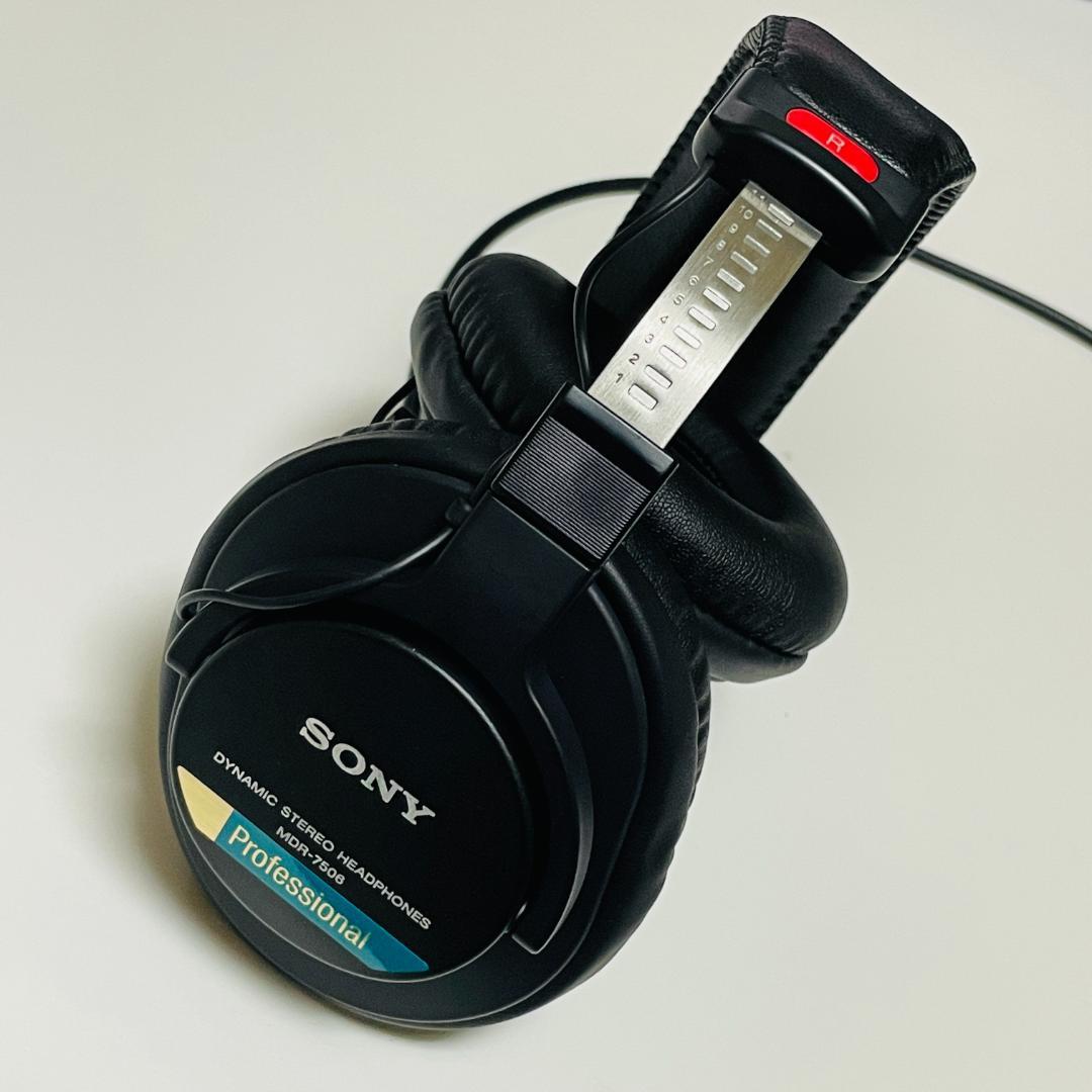 n*様 SONY MDR-7506 モニターヘッドホン／青帯