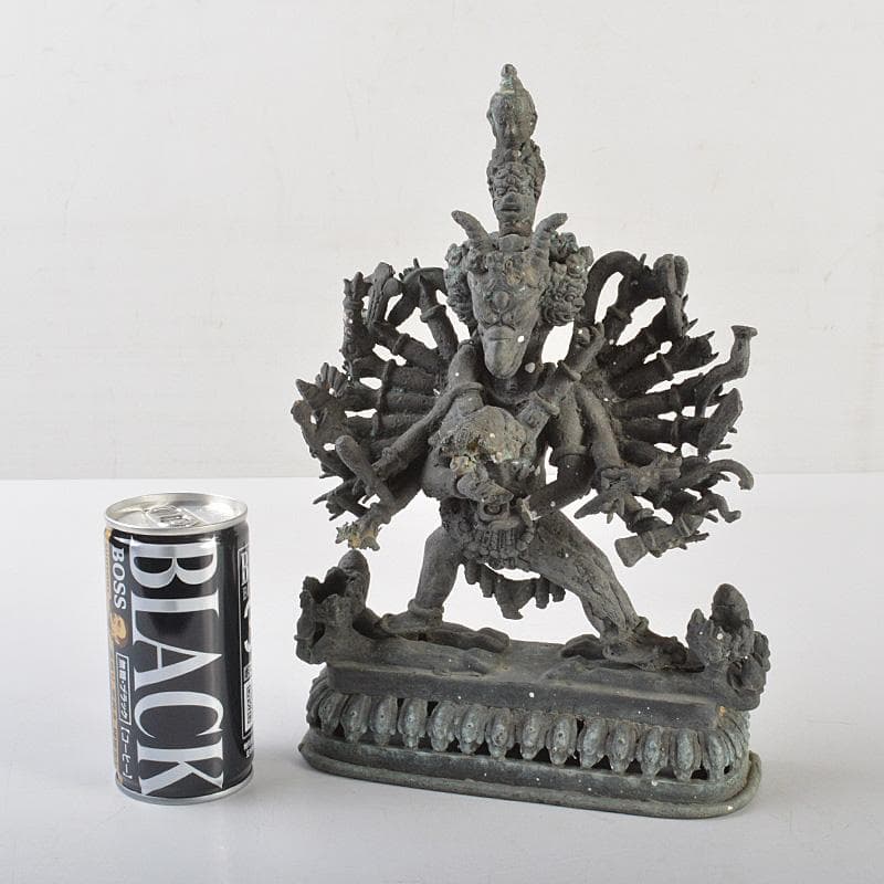 バリ島　インドネシア　青銅　ガルーダ像　置物　M　R7328