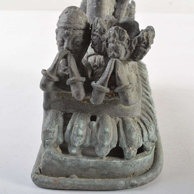 バリ島　インドネシア　青銅　ガルーダ像　置物　M　R7328