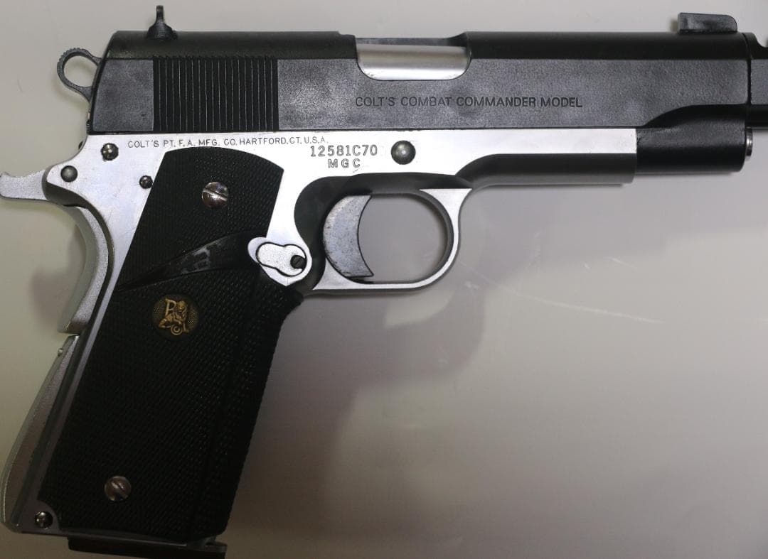 ウェスタンモデル　ABS樹脂製モデルガン コルトコマンダーカスタム　合法品