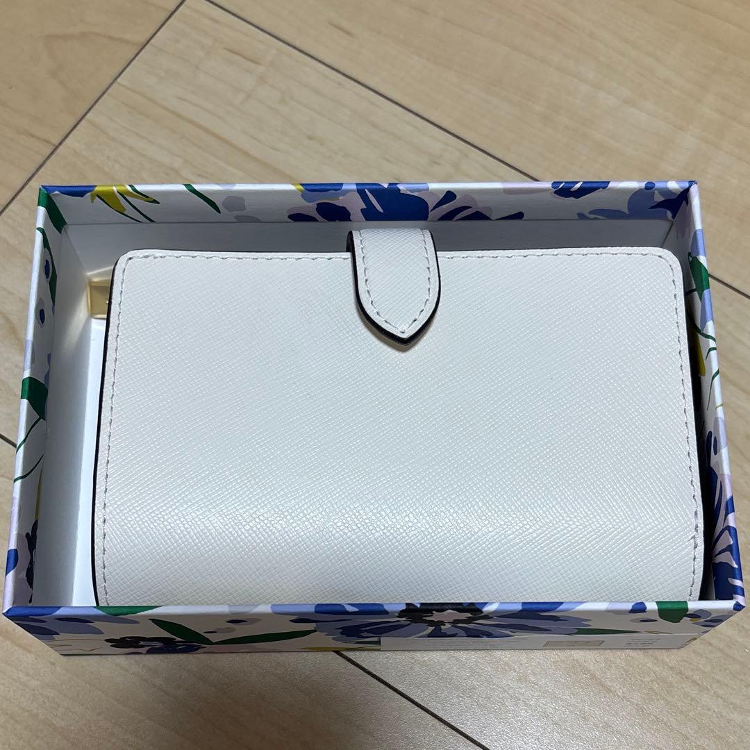 kate spade 二つ折り財布 ホワイト