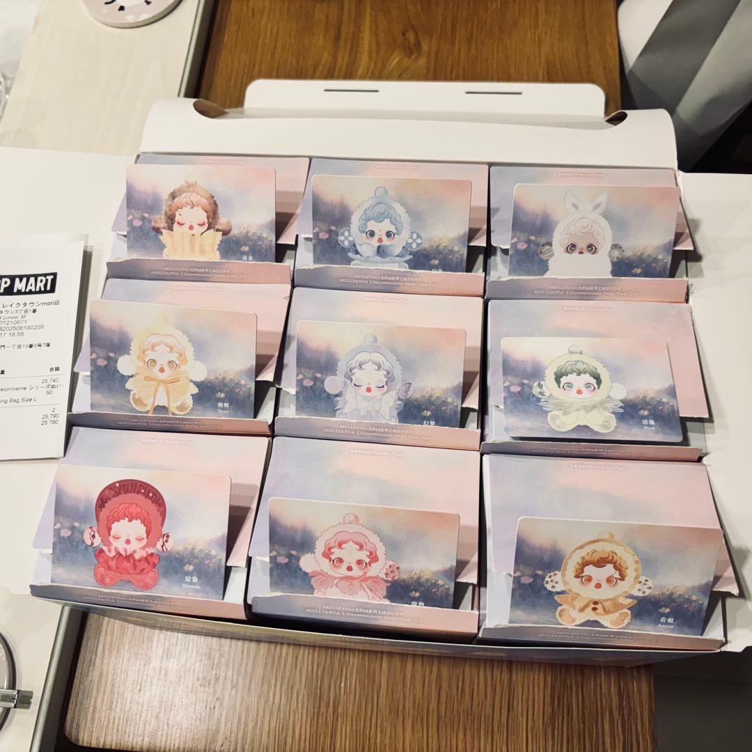 【本日発送】SKULLPANDA L'impressionnisme 9種類