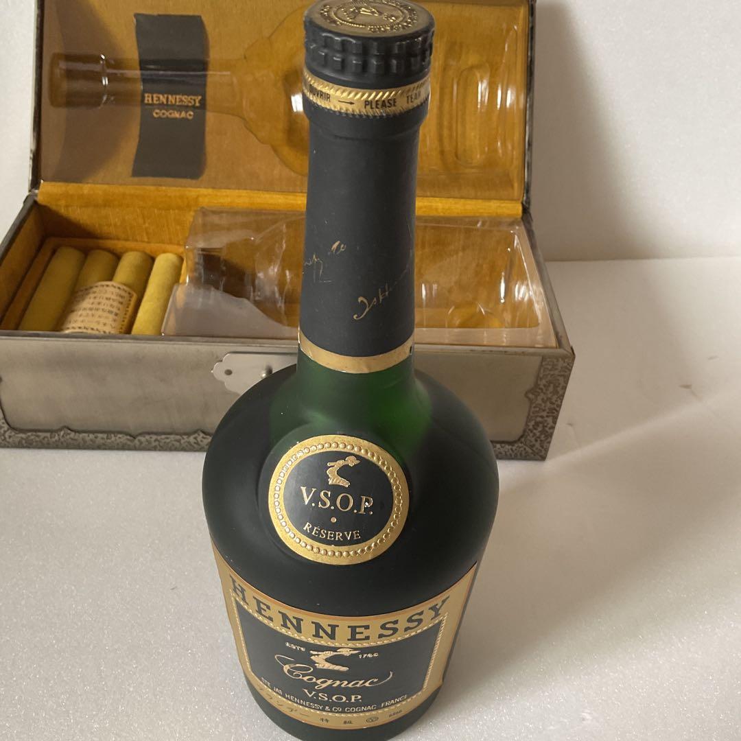 値下【希少】Hennessy V.S.O.P 750ml 専用ケース付き