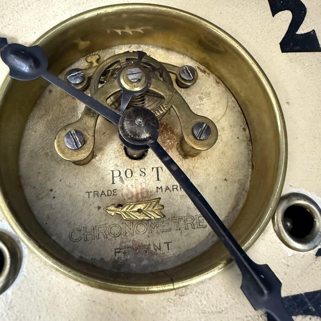 掛時計 ボンボン時計 丸型 BINKOSHA ゼンマイ時計 機械式 名古屋