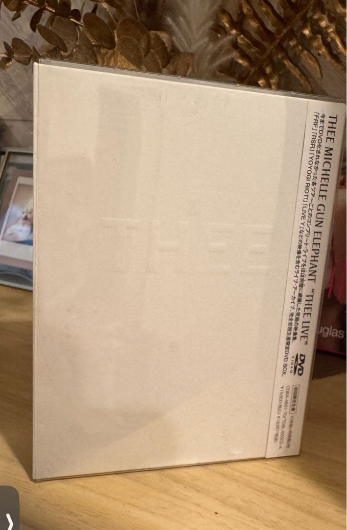 ミッシェル・ガン・エレファントTHEE LIVE 初回限定生産+特典付き