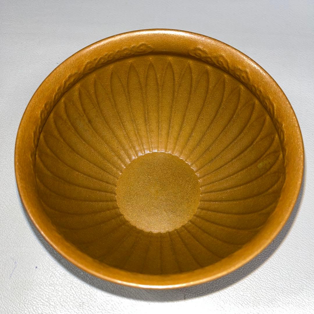 茶道具　モール　菊建水　田中秀明造