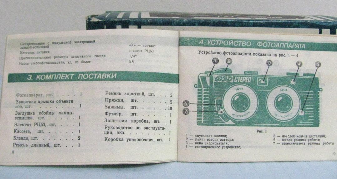 ★ロシアステレオカメラRussiaFEDCTEPEO FEDSTEREOフェド