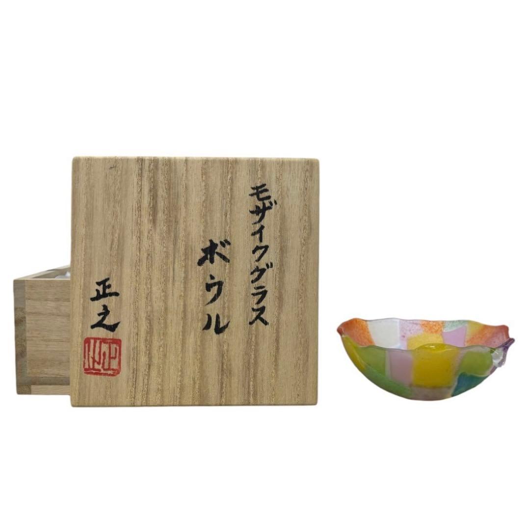 ガラス　神田正之　モザイクガラス