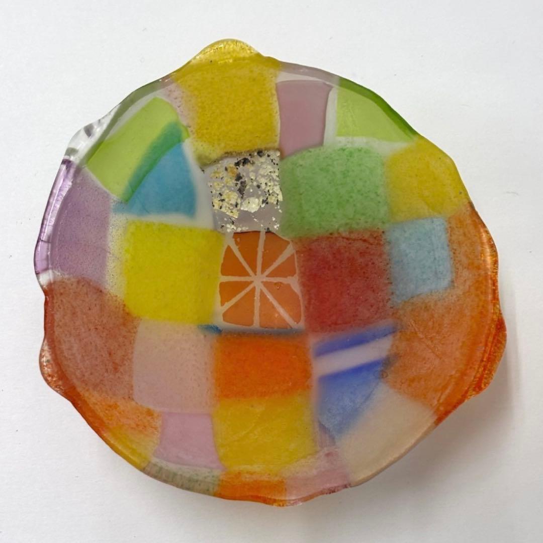 ガラス　神田正之　モザイクガラス