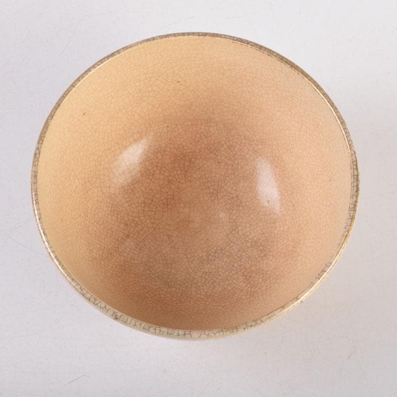 茶道具　野々村仁清作　色絵　武者行列図　茶碗　時代箱　C　8446