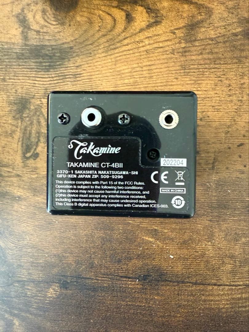 Takamine CT4-BIIプリアンプ