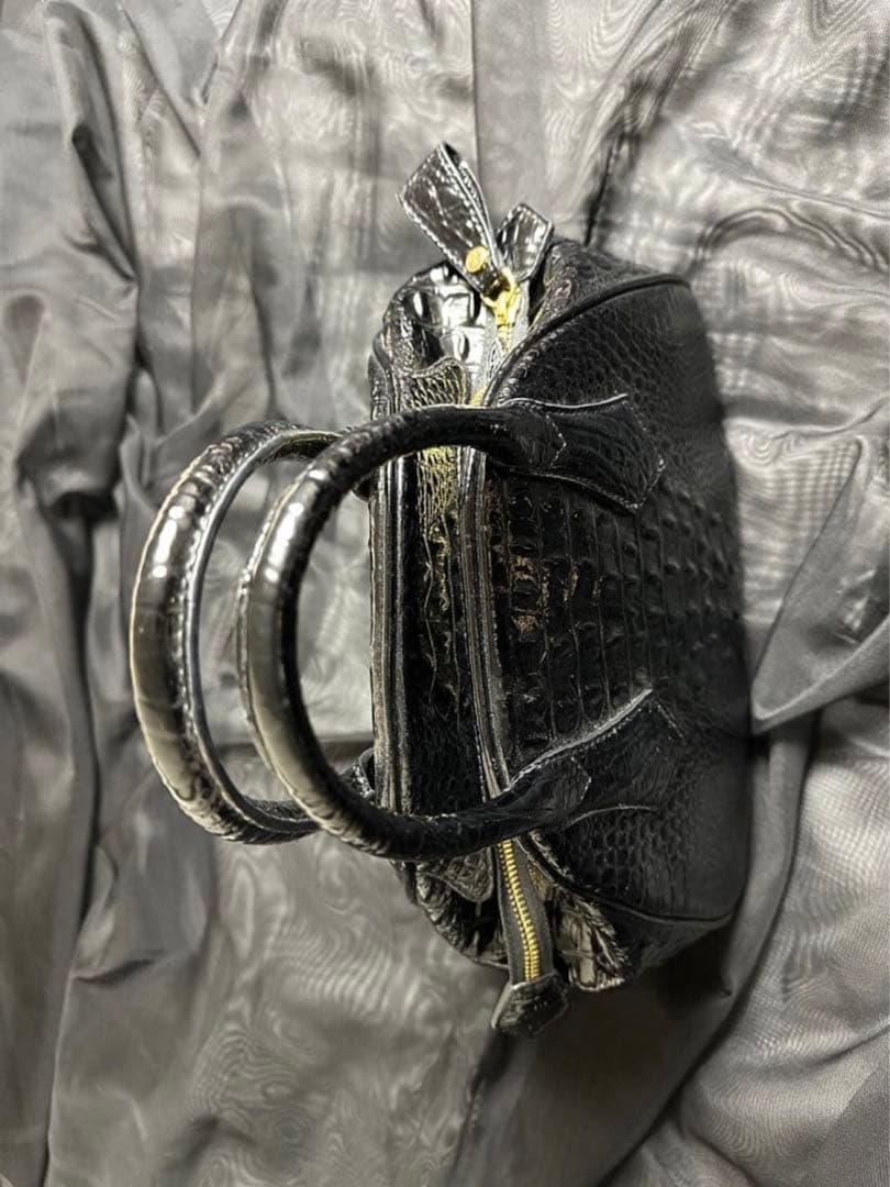 こ*は様 ヴィヴィアンウエストウッド　ハンドバッグ　クロコ型押し オーブ