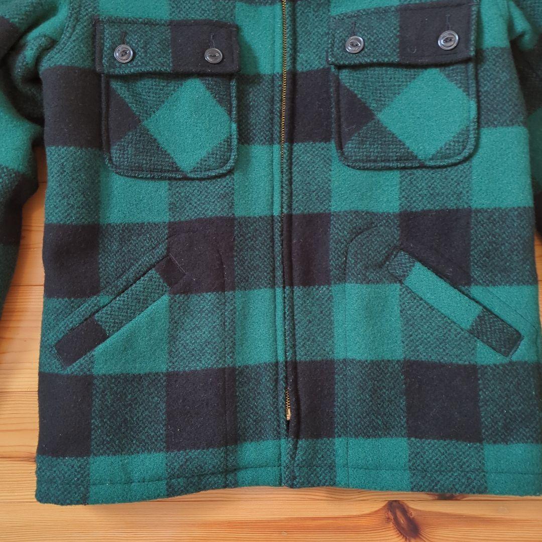 FIVE BROTHER ブロックチェック CPOジャケット キルティング M