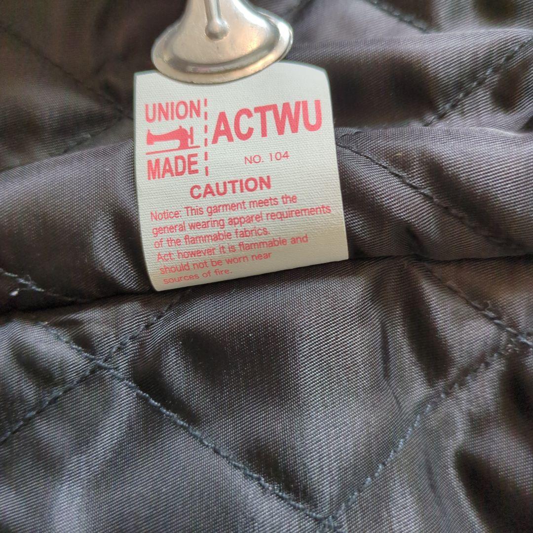 FIVE BROTHER ブロックチェック CPOジャケット キルティング M