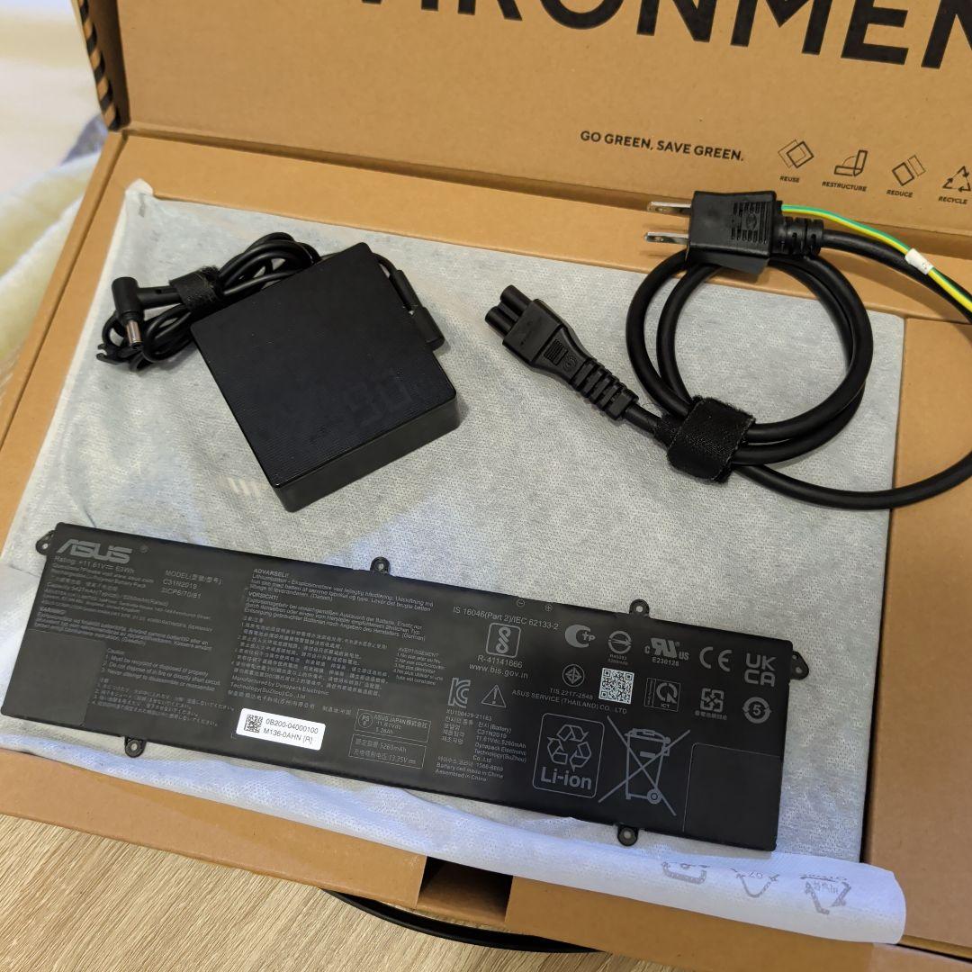 【ジャンク】ASUS Vivobook Pro 14 OLED 通電不可