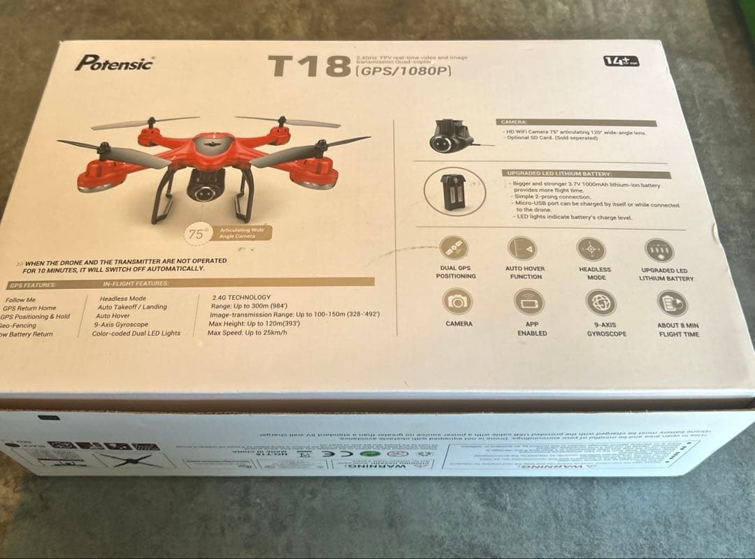 ドローン　Potensic T18