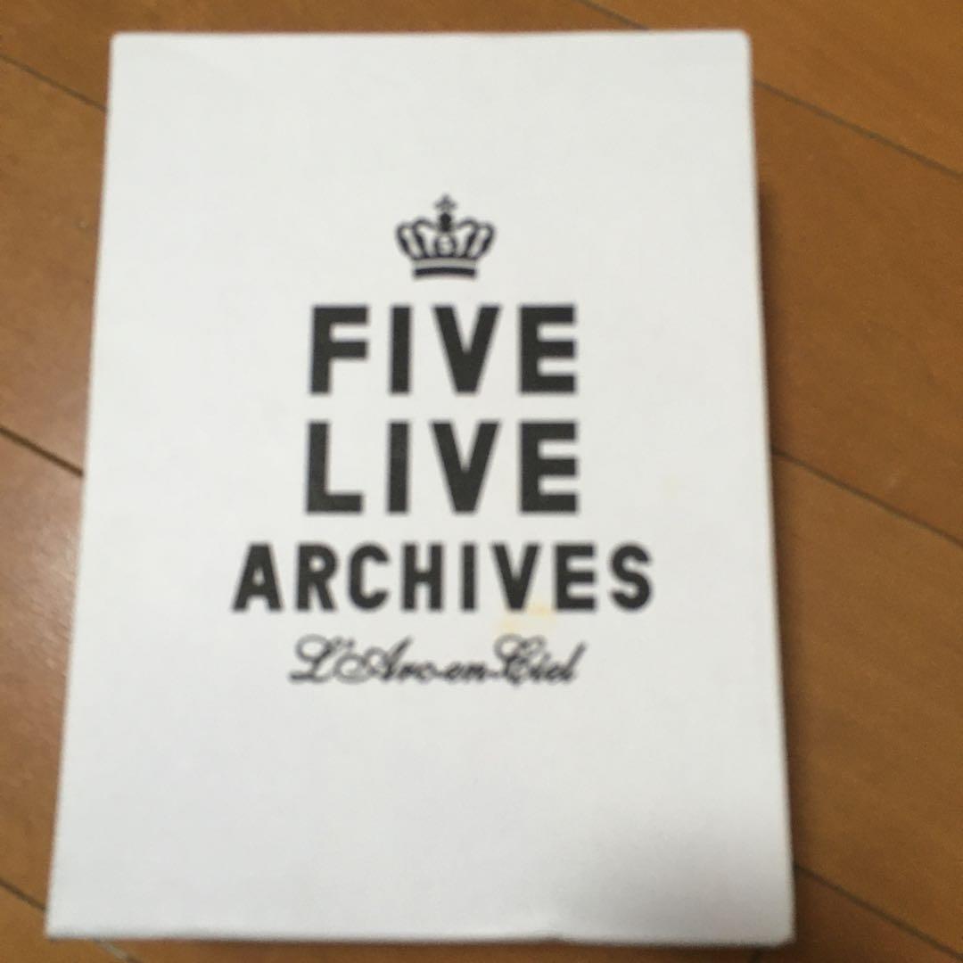 L'Arc～en～Ciel/FIVE LIVE ARCHIVES〈完全生産限定…