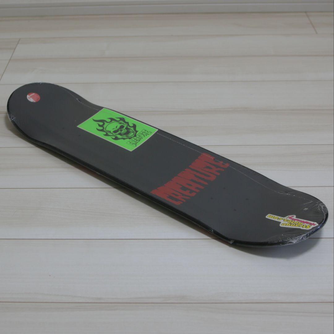 8.0 creature クリーチャー スケボー スケートボード デッキ 未使用
