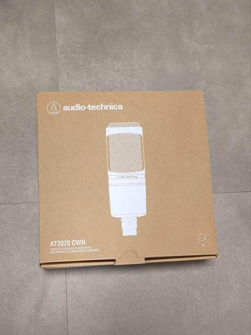 AT2020 CWH コンプリートホワイト ポップフィルター ショックマウント