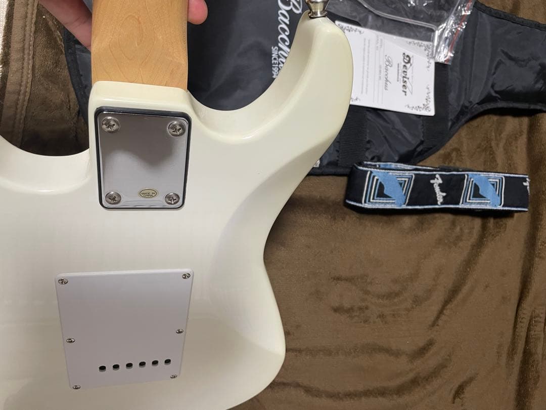 ミニエレキギター Bacchus GS-Mini ストラトキャスター アーム付