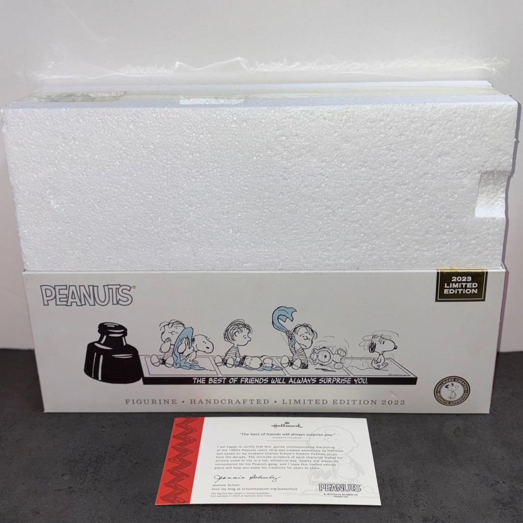 スヌーピー　ホールマーク　リミテッドエディション2023 フィギュア　レア