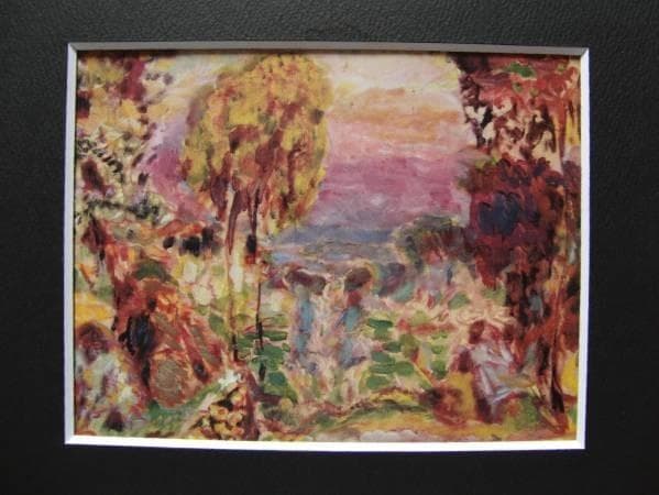 Pierre Bonnard、PAYSAGE VIOLET、海外版超希少レゾネ