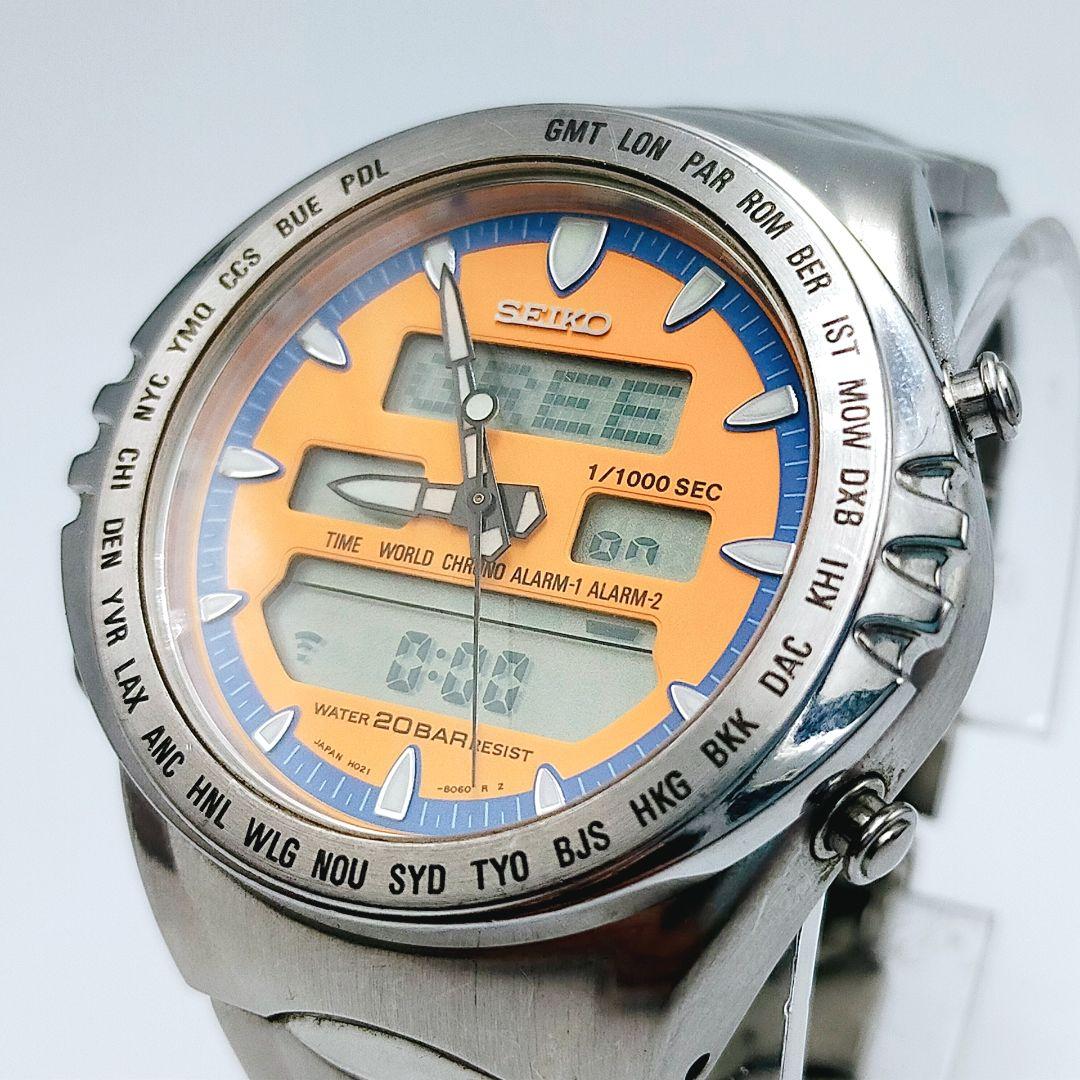 【電池交換済】希少 セイコー ジウジアーロ マッキナスポルティーバ 17.5cm