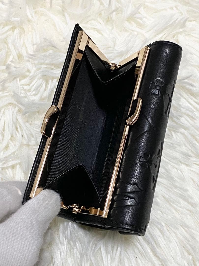 Vivienne Westwood 三つ折り財布 マット 黒
