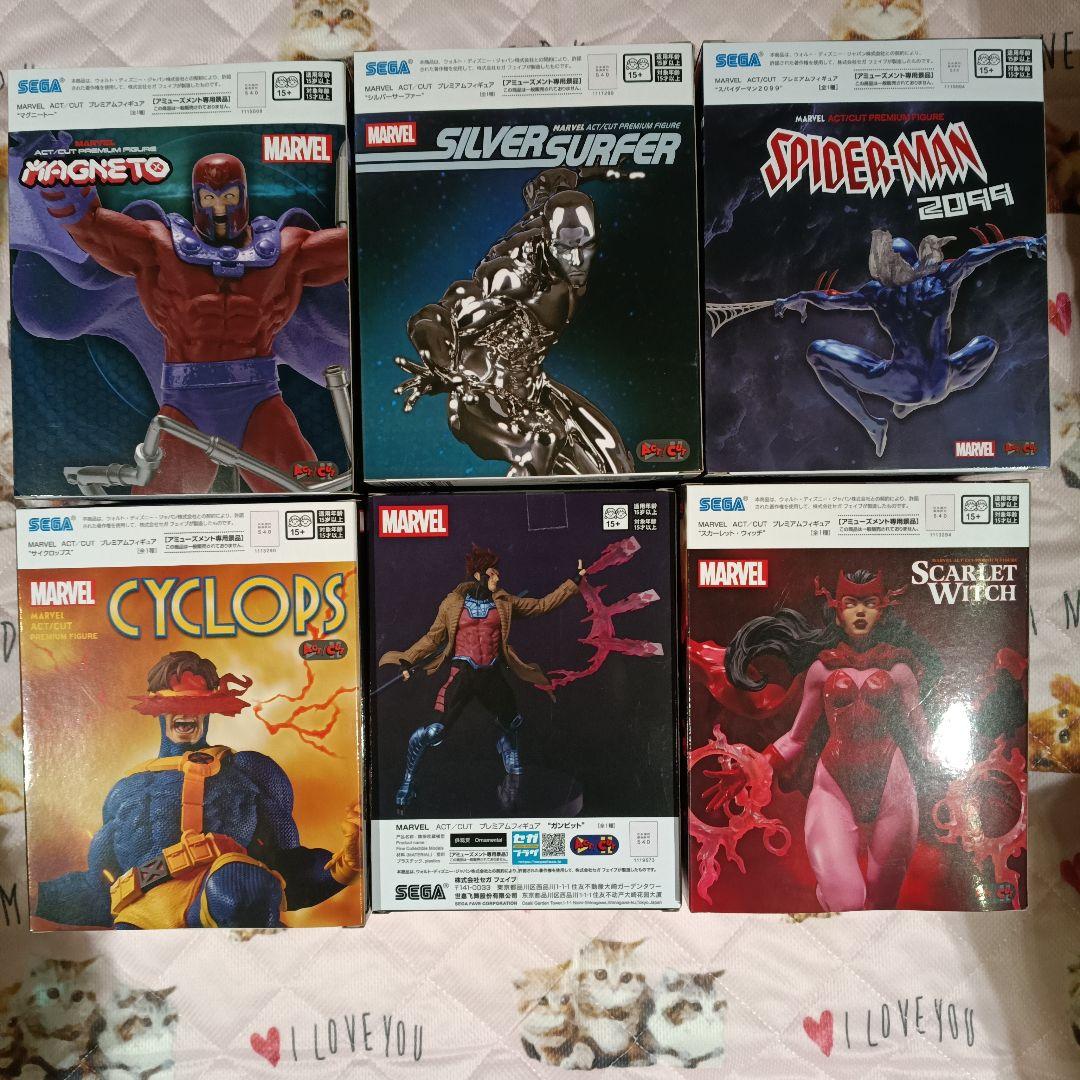 マーベル フィギュア　6体セット