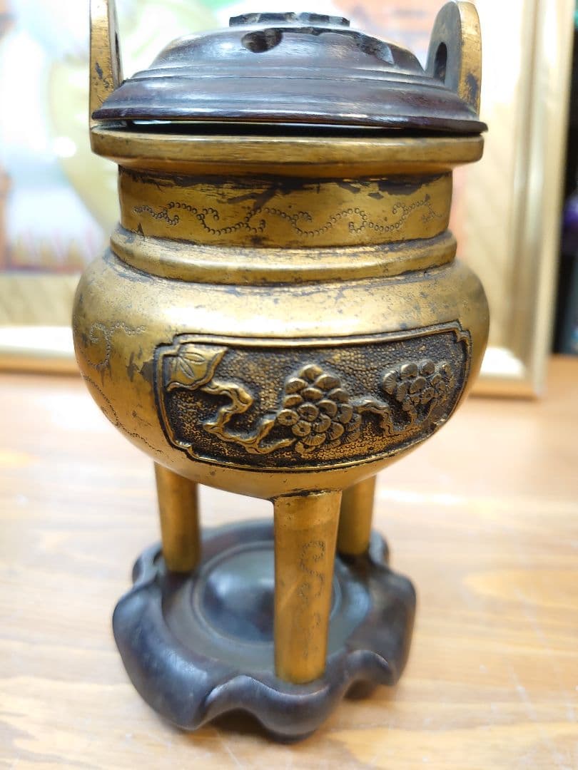 中国製 アンティーク 香炉
