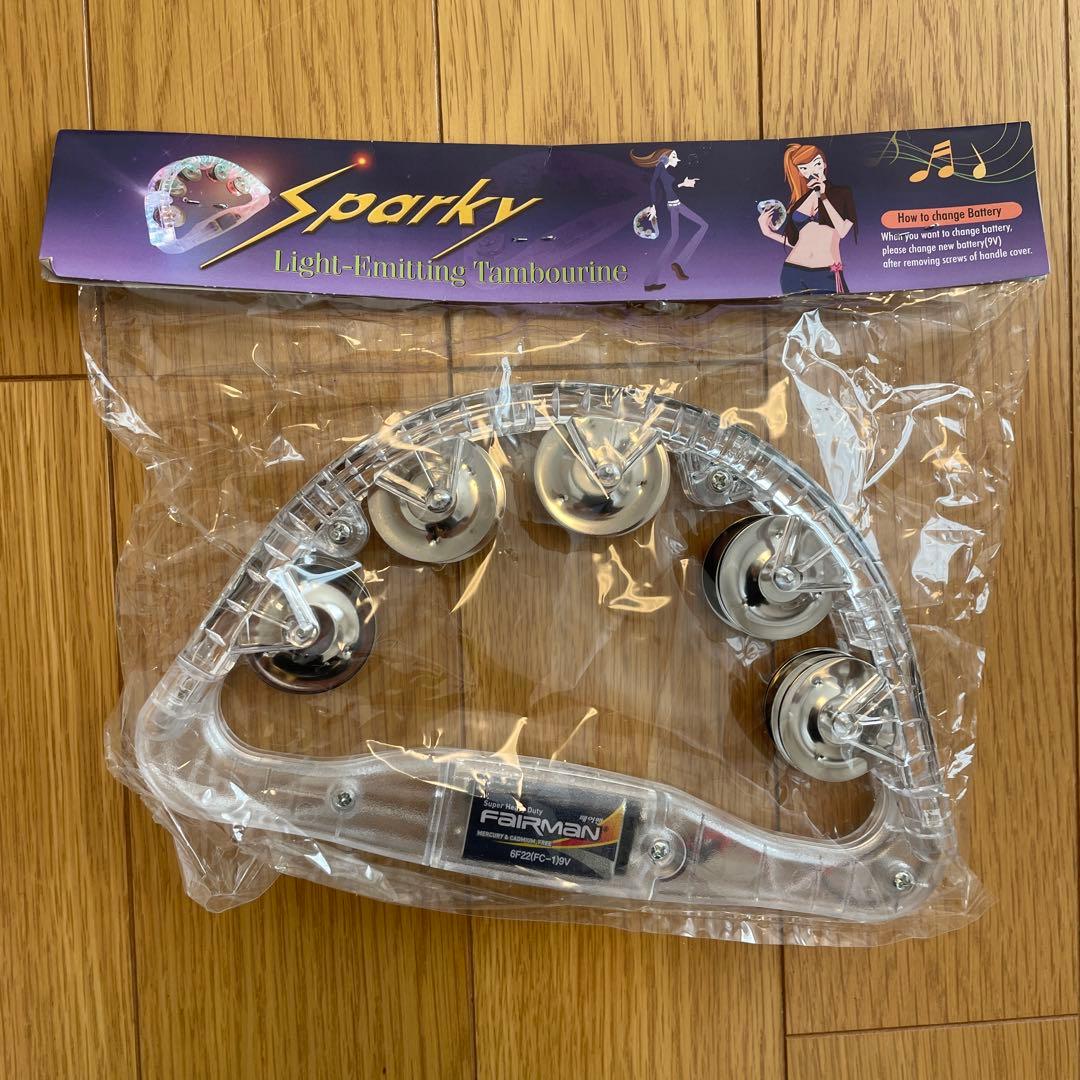 光るタンバリン　15個まとめ売りセット　難あり　単品不可　お値下げ不可