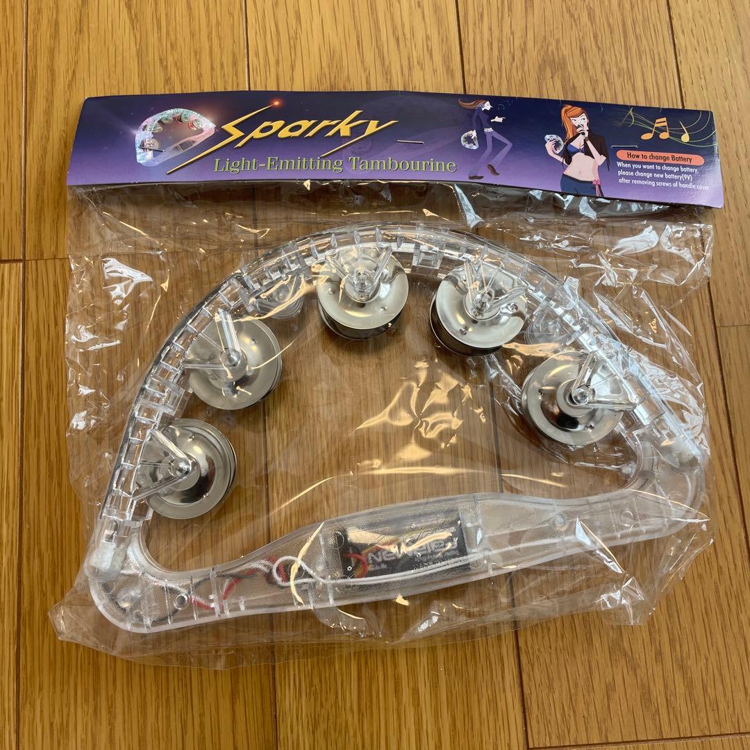 光るタンバリン　15個まとめ売りセット　難あり　単品不可　お値下げ不可