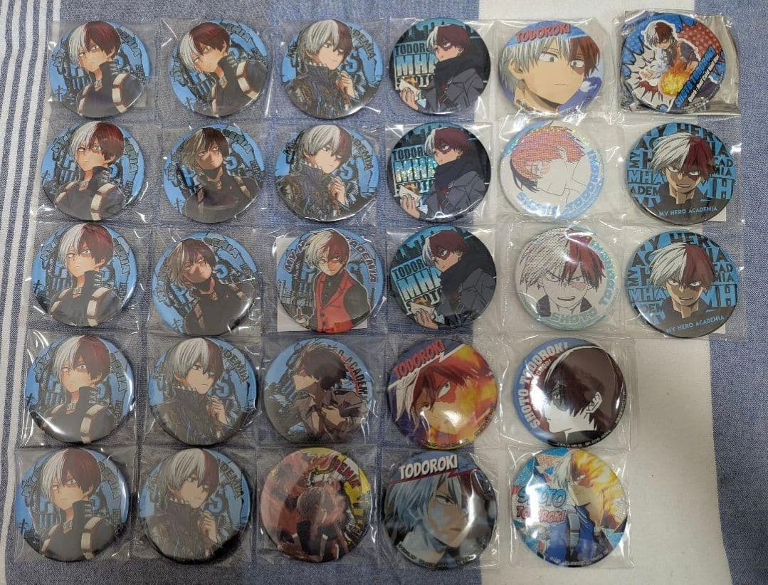 ヒロアカ 僕のヒーローアカデミア 轟焦凍 缶バッジ まとめ売り