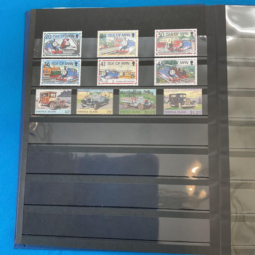 使用済み　切手　プレスリー　花　動物　乗り物　　　　　　　　　1235