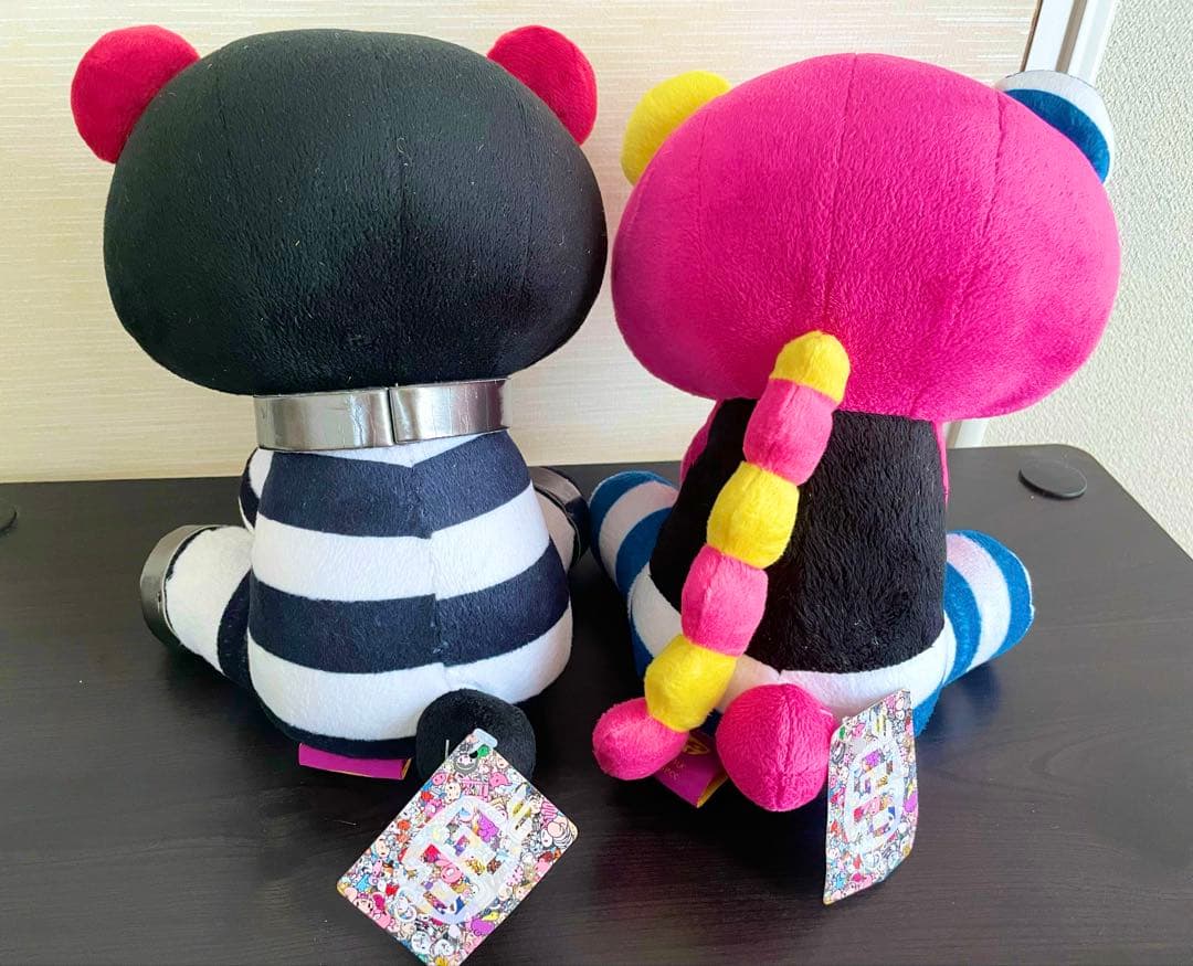 チャックスGP グルーミー ナンバカ ぬいぐるみ(4体セット)