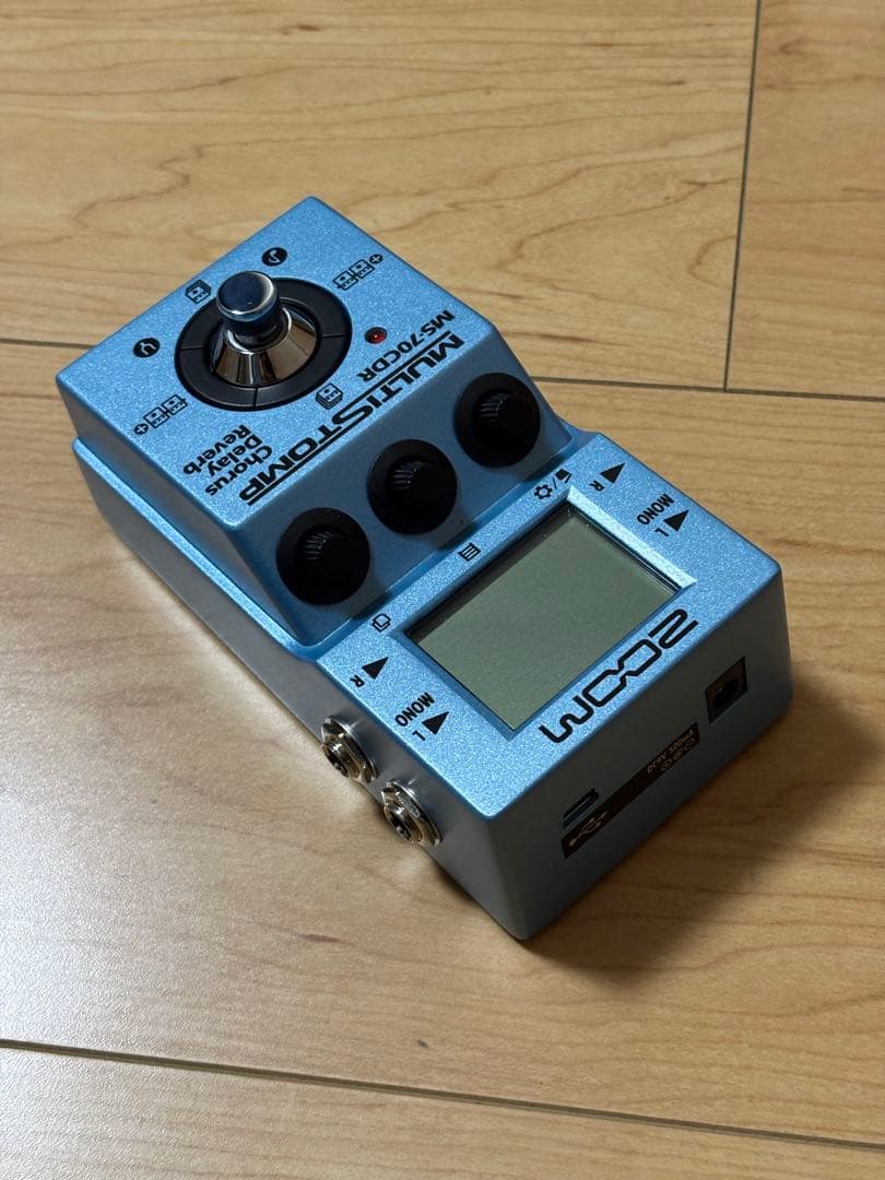 ZOOM MS-70cdr マルチストンプ 空間系