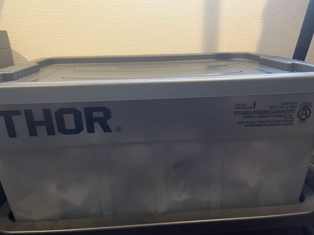 NEIGHBORHOOD THOR 収納ボックス 53L