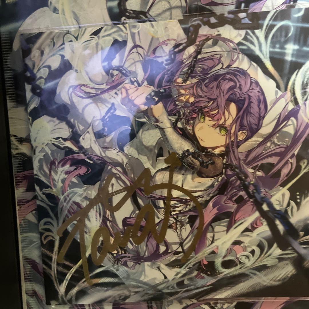 常闇トワ 2nd Album『SHIN』　直筆サインポストカード