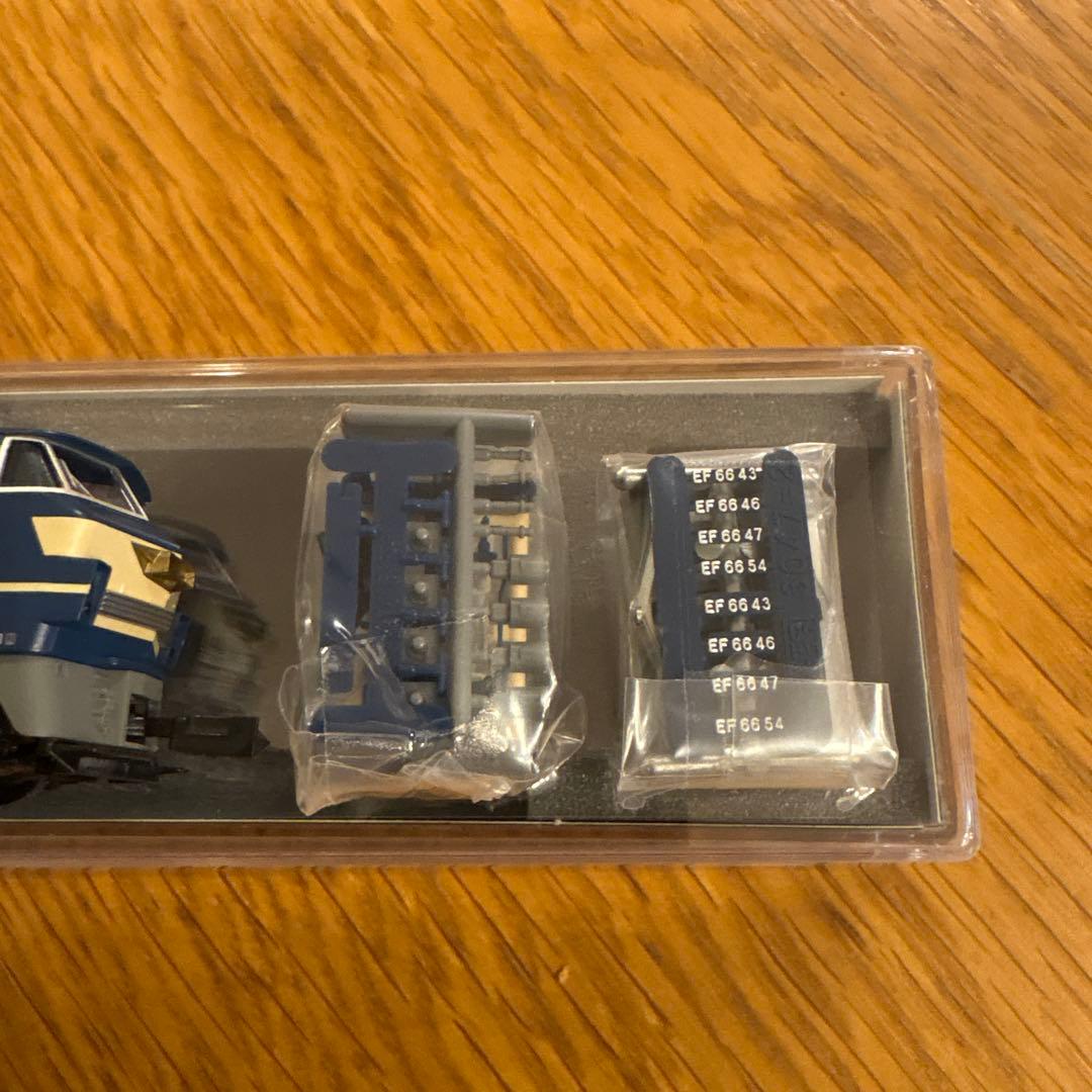 【新同】KATO 3090-2 EF66後期形ブルートレイン牽引機③付属品未使用