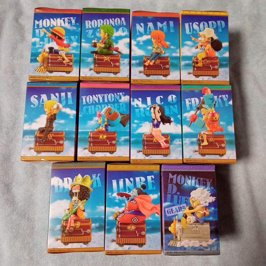 ワンピース★コレクタブル★麦わらストア ALL ACOARD!★11個セット