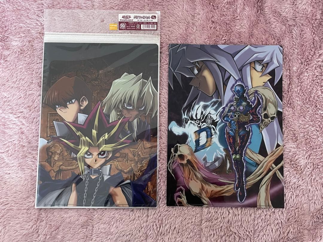 遊戯王　Yu クリアファイルセット　加々美高浩　カレンダー　未開封　海馬　バクラ