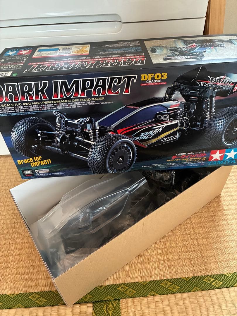 TAMIYA DARK IMPACT DF03 未組立 タミヤ ダークインパクト