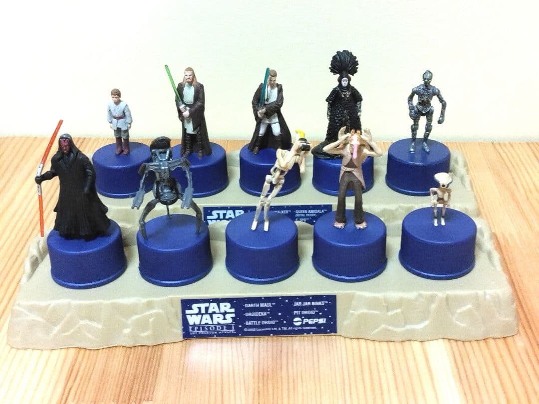 スターウォーズ PEPSI ボトルキャップ コレクション フィギュア おまけ