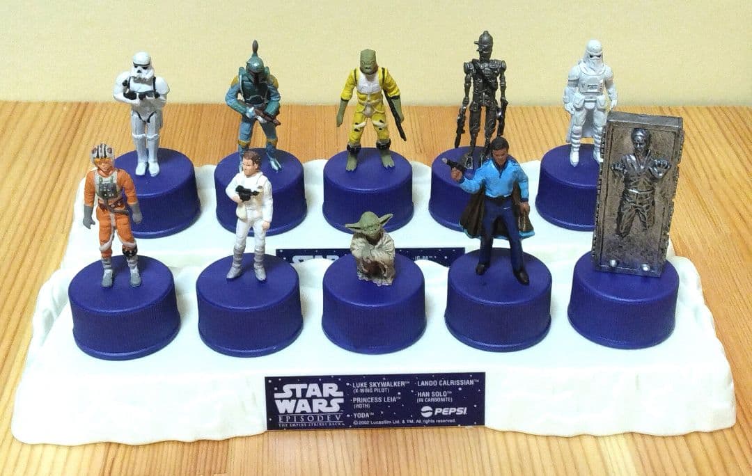 スターウォーズ PEPSI ボトルキャップ コレクション フィギュア おまけ