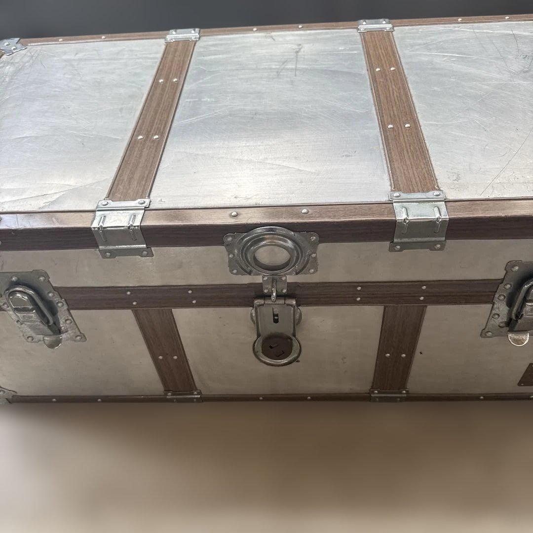 KOWA ビンテージ トランク アルミ 船舶 ケース ボックス アンティーク
