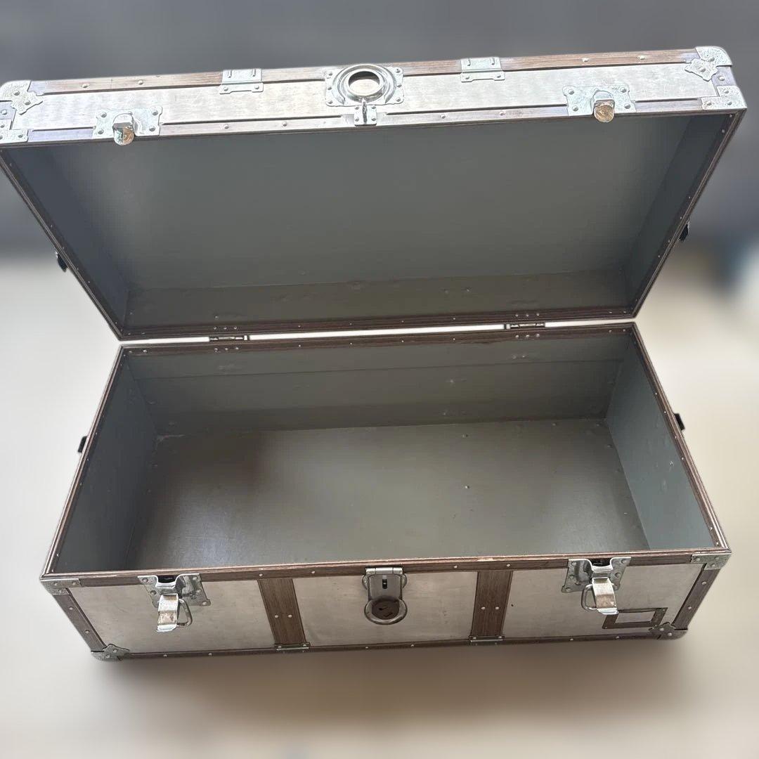 KOWA ビンテージ トランク アルミ 船舶 ケース ボックス アンティーク