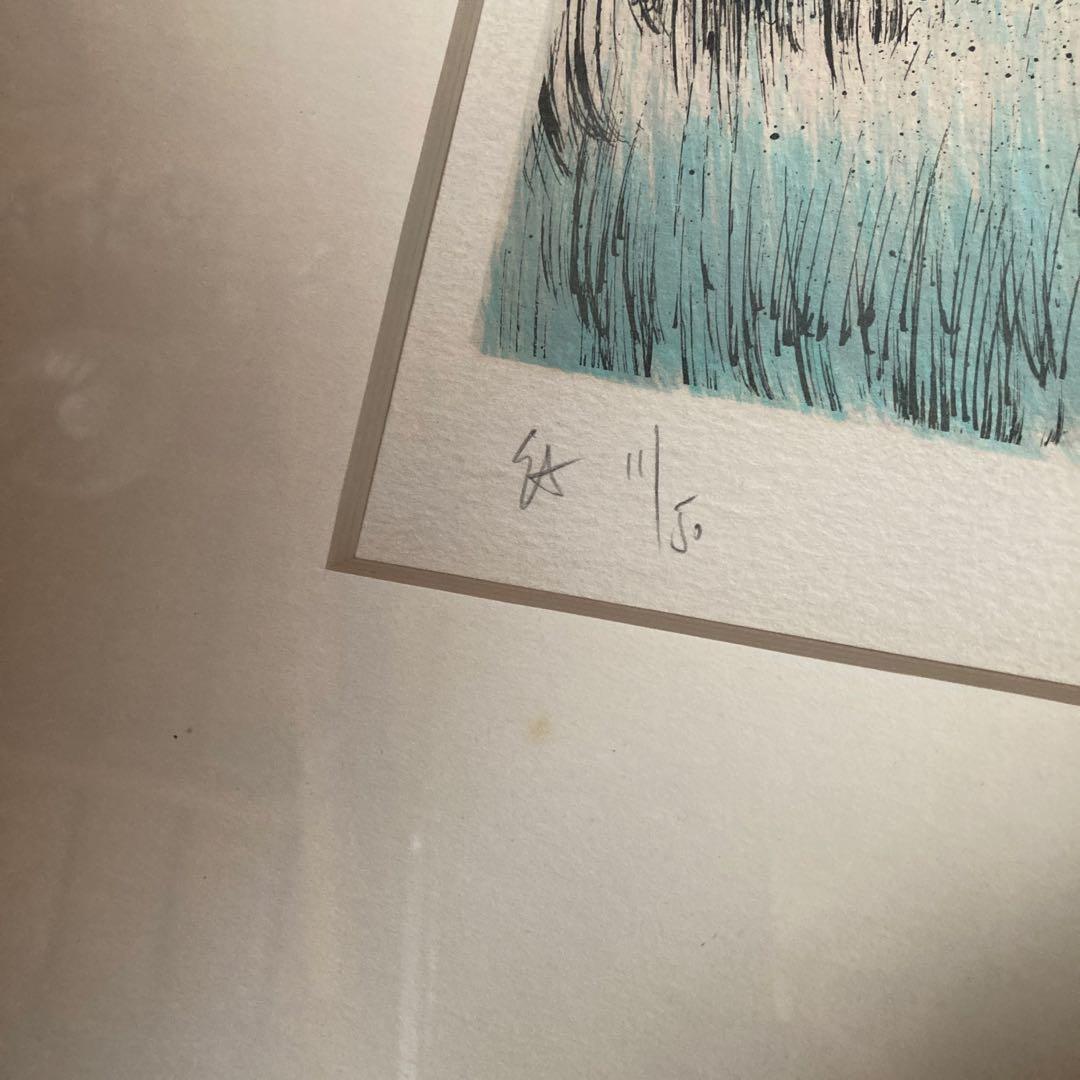 ロルフ　ラフルスキー　リトグラフ　希少なEA版