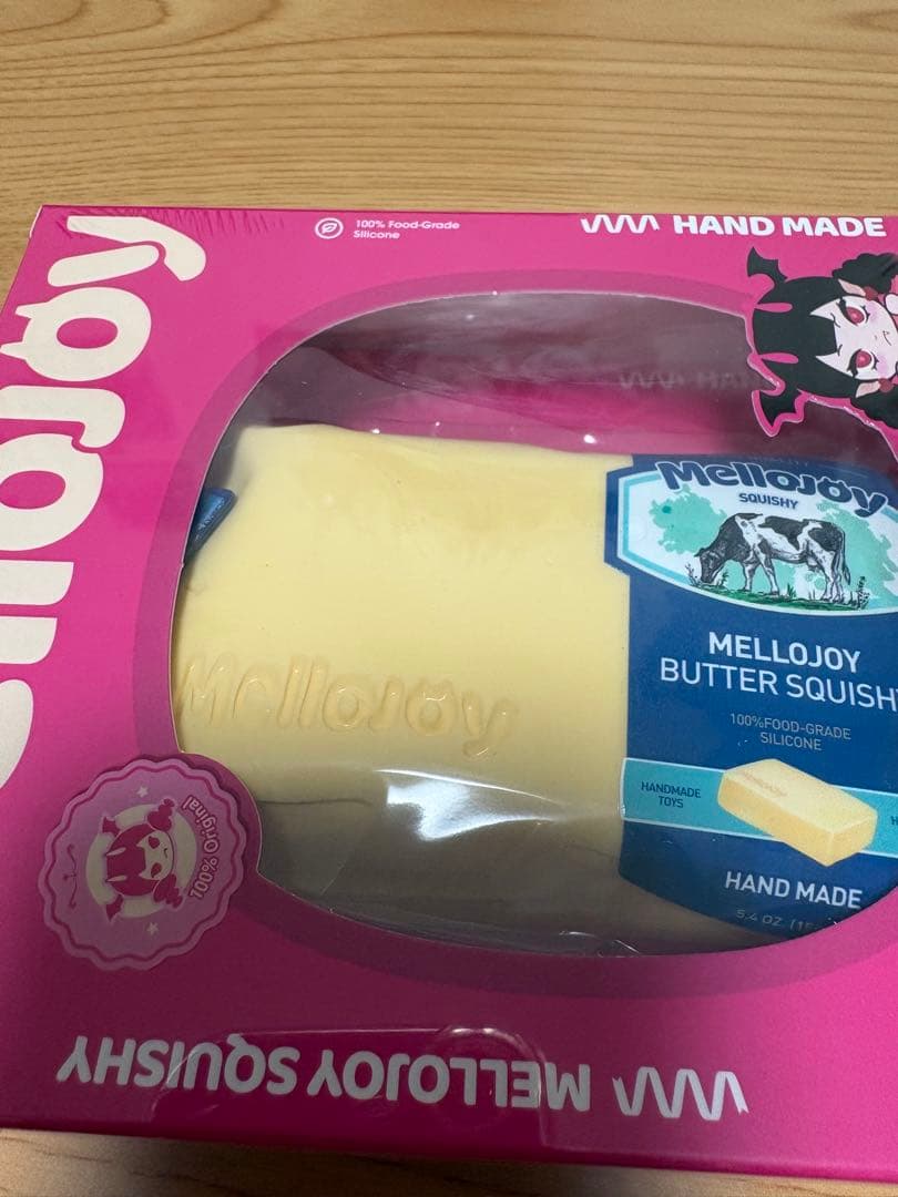新品未開封　シュリンク付　Mellojoy メロジョイ　スクイーズ バター