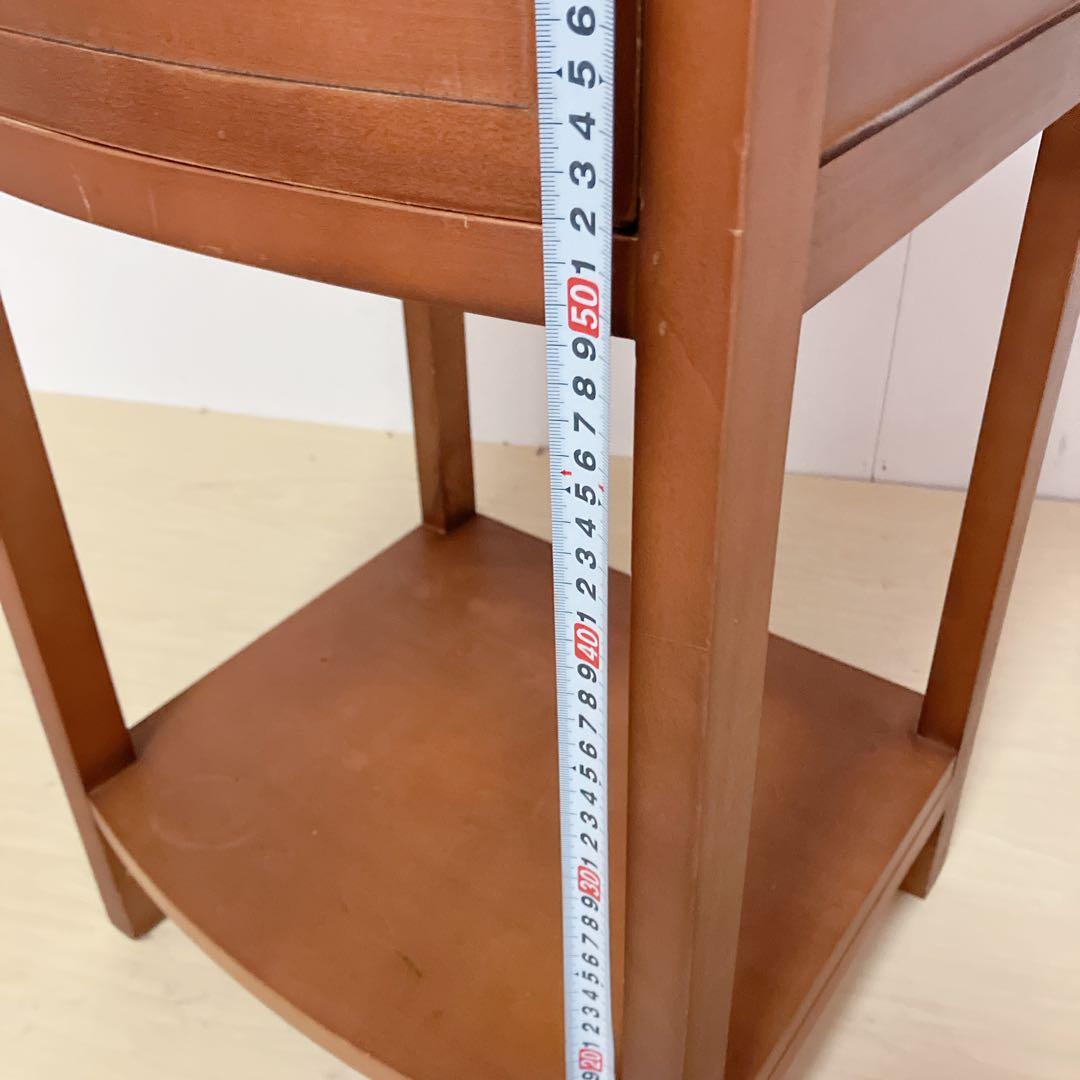 アンティーク調　サイドチェスト　キャビネット　 電話台 飾り棚　コンソール